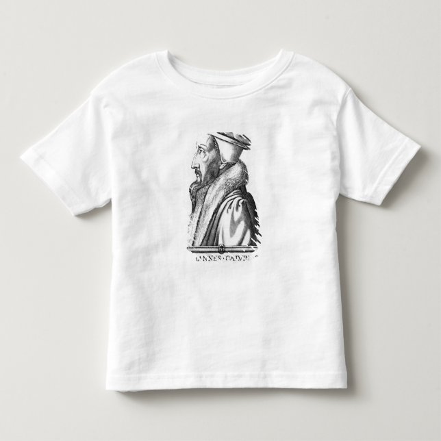 Portrait of John Calvin  aged 53, 1564 Toddler T-shirt (Front)