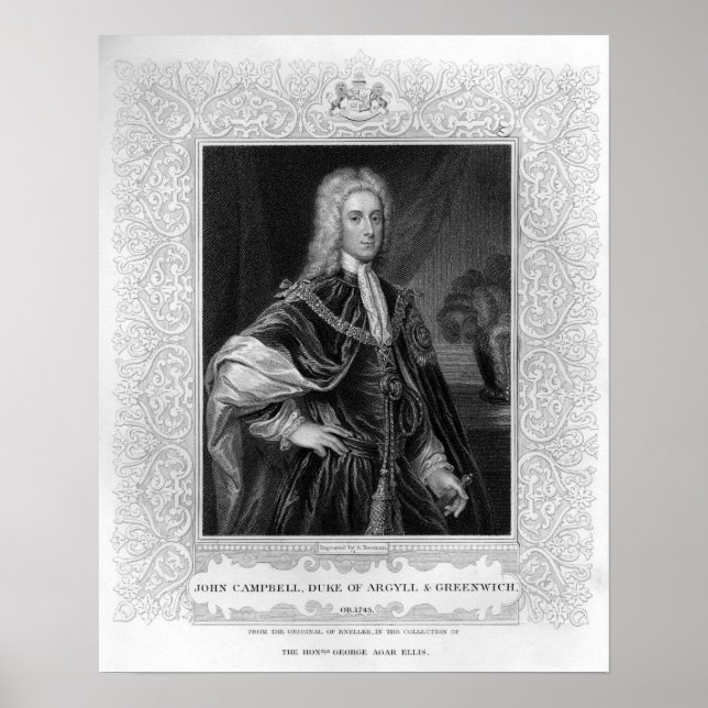 Portrait of John Campbell Poster (Front)