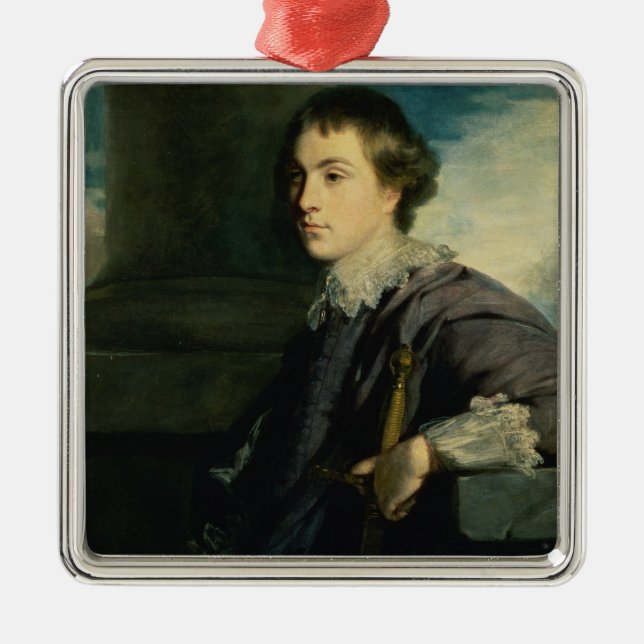Portrait of John Charles Spencer, Lord Althorp (oi Metal Ornament (Front)