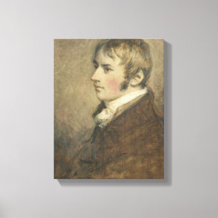 Portrait of John Constable (1776-1837) aged twenty Canvas Print