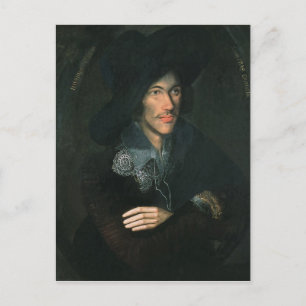 Portrait of John Donne, c.1595 Postcard