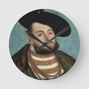 Portrait of John Frederick the Magnanimous (1503-5 Round Clock