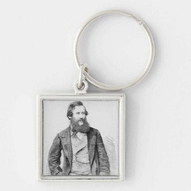 Portrait of John Hanning Speke Keychain (Front)