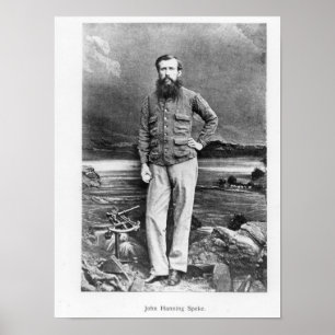 Portrait of John Hanning Speke Poster