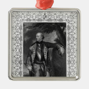 Portrait of John Manners, Marquis of Granby Metal Ornament