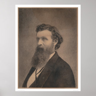 Portrait of John Muir (1349) Poster