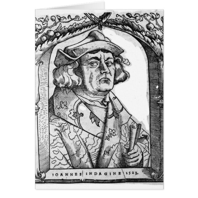Portrait of John of Indagine (Front)