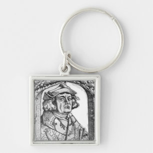 Portrait of John of Indagine Keychain