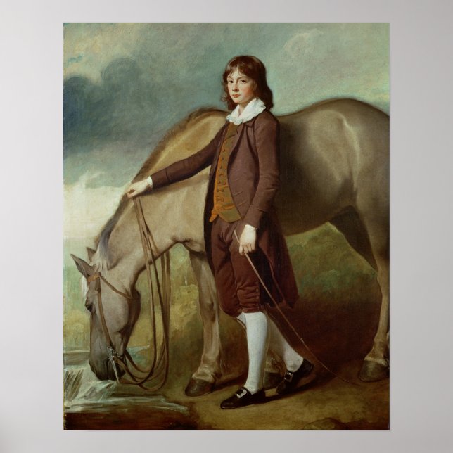 Portrait of John Walter Tempest Poster (Front)