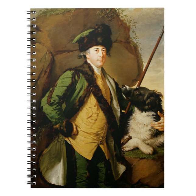 Portrait of John Whetham of Kirklington (1731-81) Notebook (Front)