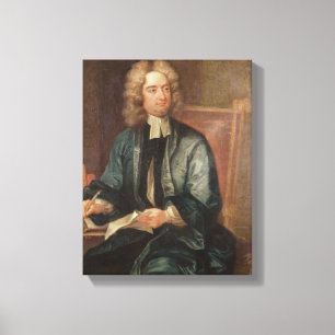 Portrait of Jonathan Swift c.1718 Canvas Print