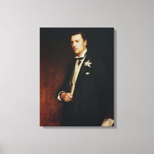 Portrait of Joseph Chamberlain, 1886 Canvas Print