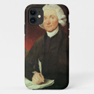 Portrait of Joseph Priestley (1733-1804) iPhone 11 Case