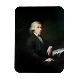 Portrait of Joseph Priestley (1733-1804) (oil on c Magnet