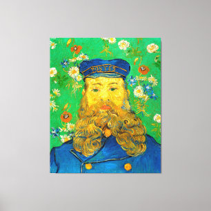 Portrait of Joseph Roulin Vincent Gogh Canvas Print