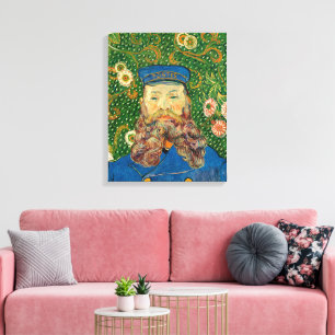 Portrait of Joseph Roulin   Vincent van Gogh Canvas Print