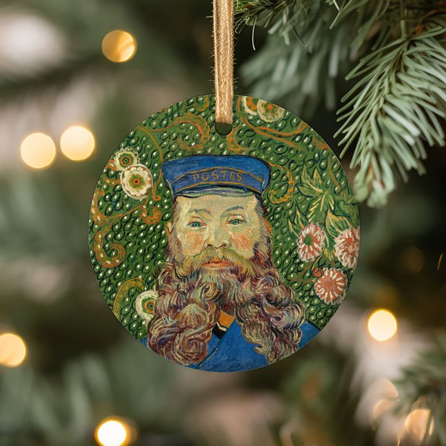 Portrait of Joseph Roulin | Vincent van Gogh Ceramic Ornament (Creator Uploaded)