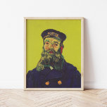 Portrait of Joseph Roulin | Vincent van Gogh Poster<br><div class="desc">Vincent van Gogh’s series of portraits of Joseph Roulin, the postman in Arles, is a heartfelt tribute to his close friend and confidant. Painted between 1888 and 1889, the works showcase Van Gogh’s Post-Impressionist style, featuring bold colours, dynamic brushstrokes, and expressive character. Each portrait reflects Van Gogh’s admiration for Roulin,...</div>