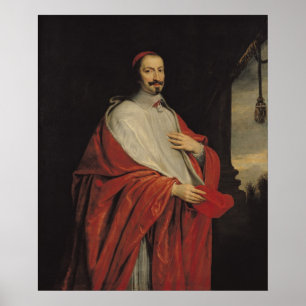 Portrait of Jules Mazarin Poster