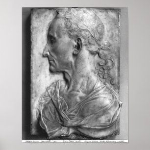 Portrait of Julius Caesar Poster