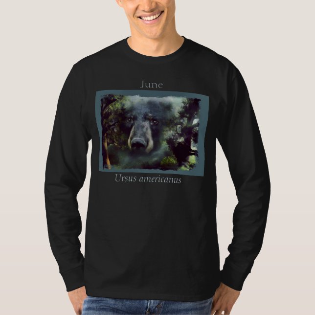 Portrait of June long-sleeved T T-Shirt (Front)