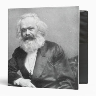Portrait of Karl Marx Binder