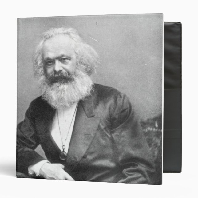 Portrait of Karl Marx Binder (Front/Inside)