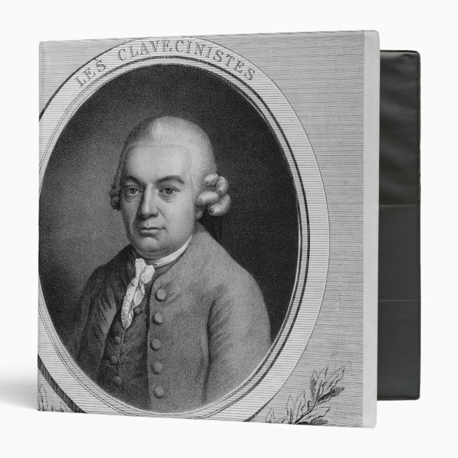 Portrait of Karl Philipp Emmanuel Bach Binder (Front/Inside)
