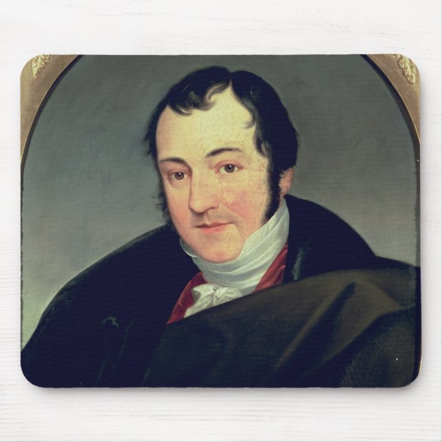 Portrait of Karl Thomas Mozart Mouse Pad (Front)