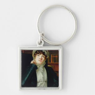 Portrait of Karolina Pavlova, c.1830 Keychain