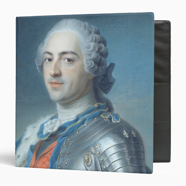 Portrait of King Louis XV  1748 Binder (Front/Inside)