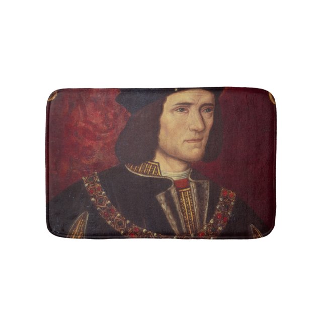 Portrait of King Richard III Bath Mat (Front)
