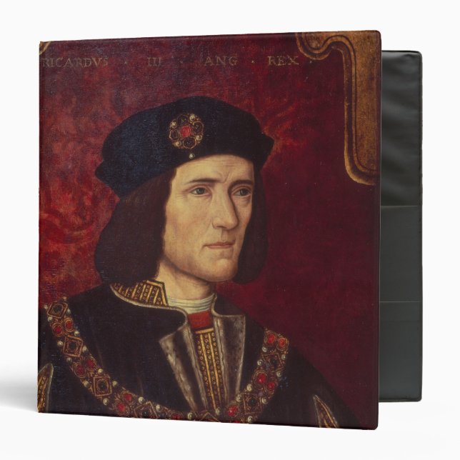 Portrait of King Richard III Binder (Front/Inside)