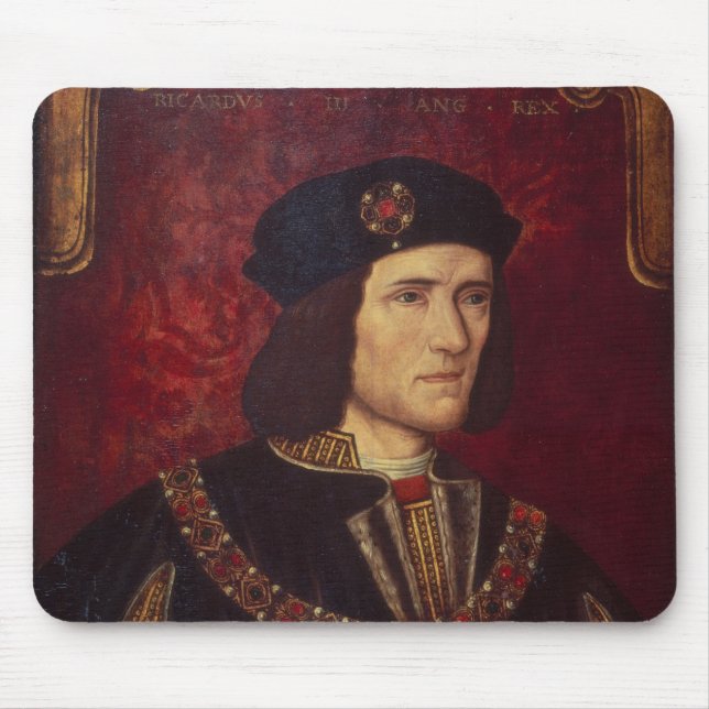 Portrait of King Richard III Mouse Pad (Front)