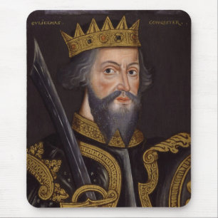 Portrait of King William I The Conqueror Mouse Pad