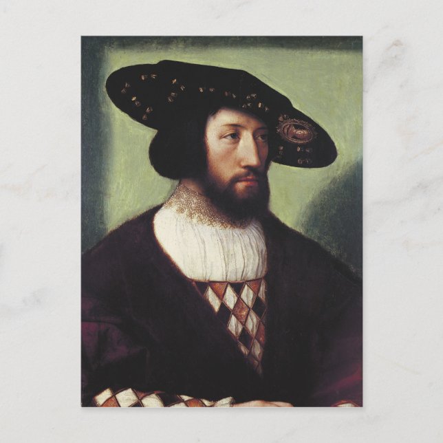 Portrait of Kristian II Postcard (Front)
