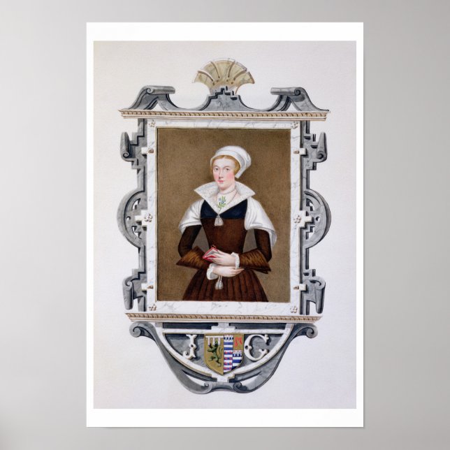 Portrait of Lady Jane Grey (1537-54) 'Nine-Days Qu Poster (Front)