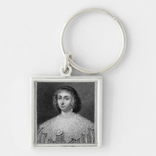 Portrait of Lady Viscountess Falkland Keychain