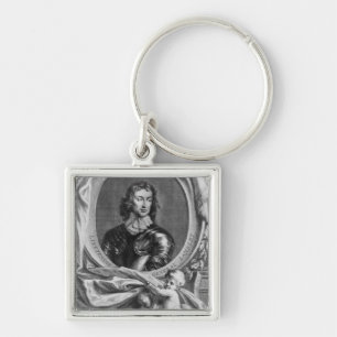 Portrait of Lieutenant General John Keychain