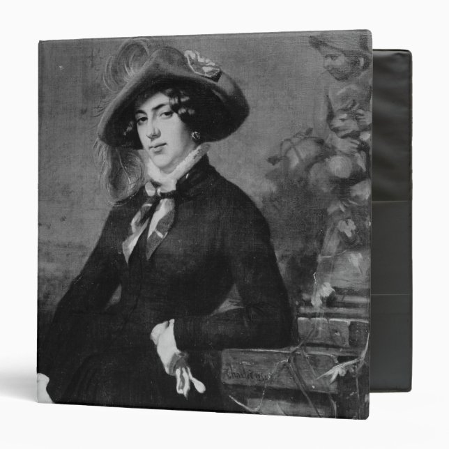 Portrait of Lola Montez , 1844 Binder (Front/Inside)