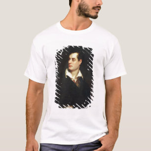 Portrait of Lord Byron (1788-1824) (oil on canvas) T-Shirt