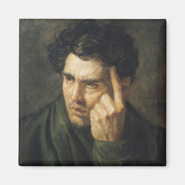 Portrait of Lord Byron Magnet (Front)