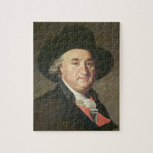 Portrait of Lorenzo di Credi, 1488 (oil on panel) Jigsaw Puzzle