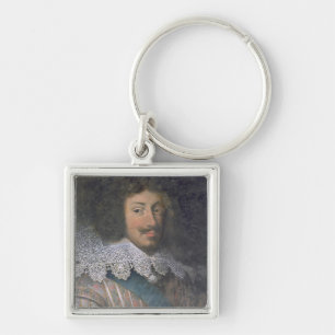 Portrait of Louis of Bourbon Count of Soissons Keychain