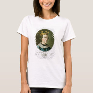 Portrait of Louis VIII, Called 'Le Lion', King of T-Shirt