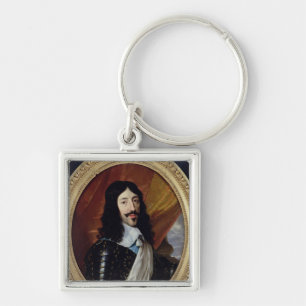 Portrait of Louis XIII  after 1610 Keychain