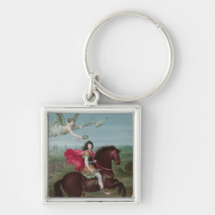 Portrait of Louis XIV 2 Keychain