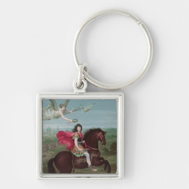 Portrait of Louis XIV 2 Keychain (Front)