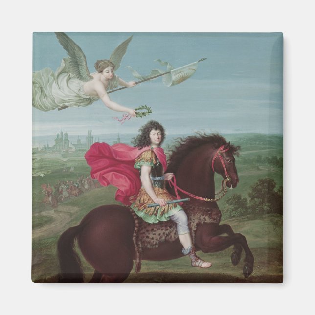 Portrait of Louis XIV 2 Magnet (Front)