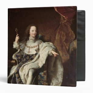 Portrait of Louis XV in Coronation Robes, 1715 Binder
